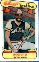Dave Winfield Baseball Cards 1978 Kellogg's Prices