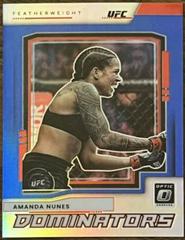 Amanda Nunes [Blue] Ufc Cards 2022 Panini Donruss Optic UFC Dominators Prices