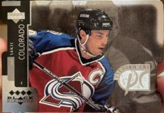 Joe Sakic [Quadruple Horizontal] Hockey Cards 1997 Upper Deck Black Diamond Premium Cut Prices