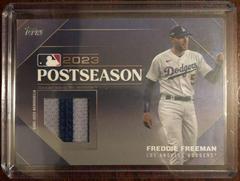 Freddie Freeman [Platinum] Baseball Cards 2024 Topps Postseason Performance Relic Prices