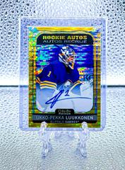 Ukko Pekka Luukkonen [Seismic Gold] #R-UL Hockey Cards 2021 O-Pee-Chee Rookie Autographs Prices