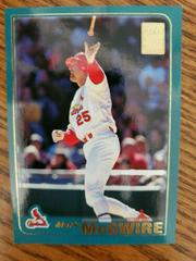 Mark McGwire Baseball Cards 2001 Topps Prices