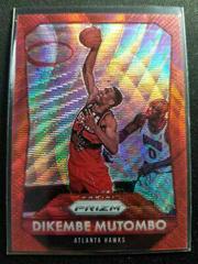Dikembe Mutombo [Ruby Wave Prizm] #255 Basketball Cards 2015 Panini Prizm Prices