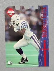 Marshall Faulk [Die Cut] Football Cards 1995 Collector's Edge Excalibur Prices