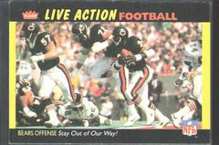 Bears Offense [Stay Out of Our Way!] Football Cards 1987 Fleer Team Action Prices