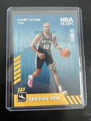 Jeremy Sochan #9 Basketball Cards 2022 Panini Hoops Arriving Now Prices