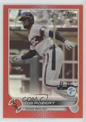 Luis Robert [Red] Baseball Cards 2022 Topps 1st Edition Prices