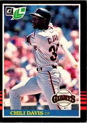 Chili Davis #66 Baseball Cards 1985 Leaf Prices