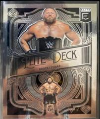 Brock Lesnar [Black] #11 Wrestling Cards 2023 Donruss Elite WWE Elite Deck Prices