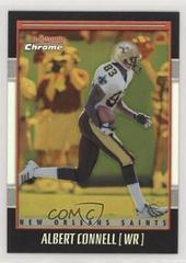 Albert Connell [Gold Refractor] #66 Football Cards 2001 Bowman Chrome Prices