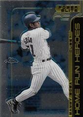Sammy Sosa [HRH 10 of 16 Multi-card company release] #10 of 16 HRH Baseball Cards 1999 Topps Chrome Homerun Heroes Prices