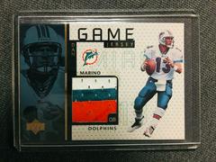 Dan Marino Football Cards 1998 Upper Deck Game Jersey Prices