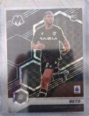 Beto [Black Gold Choice Mosaic] Soccer Cards 2021 Panini Mosaic Serie A Prices
