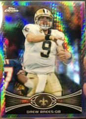 Drew Brees [Prism Refractor] Football Cards 2012 Topps Chrome Prices