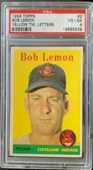 Bob Lemon [Yellow TM. Letters] Baseball Cards 1958 Topps Prices