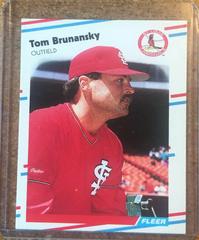 Tom Brunansky Baseball Cards 1988 Fleer Update Prices