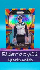 Aric Almirola [Rainbow] #15 Racing Cards 2022 Panini Prizm Nascar Prices