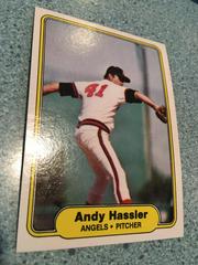 Andy Hassler #464 Baseball Cards 1982 Fleer Prices