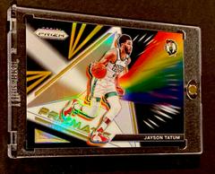 Jayson Tatum [Gold Prizm] Basketball Cards 2021 Panini Prizm Prizmatic Prices