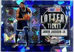 Jaren Jackson Jr. [Blue Cracked Ice] Basketball Cards 2018 Panini Contenders Optic Lottery Ticket Prices