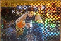David Roddy [Gold] #16 Basketball Cards 2022 Panini Select Rookie Revolution Prices