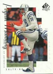 Peyton Manning #35 Football Cards 2000 SP Authentic Prices