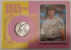 Tyler Soderstrom #75M-TS Baseball Cards 2024 Topps Heritage Mint Nickel Prices