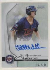 Matt Wallner [Refractor] #MW Baseball Cards 2020 Bowman Sterling Prospect Autographs Prices