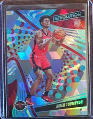 Amen Thompson [Cubic Rookie] #101 Basketball Cards 2023 Panini Revolution Prices