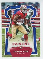 Carlos Hyde [Blue Knight] #1 Football Cards 2017 Panini Prices