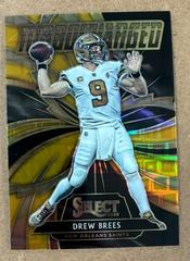 Drew Brees [Gold Prizm] #T13 Football Cards 2020 Panini Select Turbocharged Prices