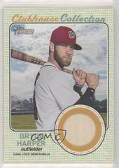 Bryce Harper Baseball Cards 2017 Topps Heritage Clubhouse Collection Relics Prices