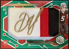 Drake London [Patch Prime] #RNS-DL Football Cards 2022 Panini Elements Rookie Neon Signs Autographs Prices
