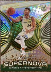 Giannis Antetokounmpo #7 Basketball Cards 2020 Panini Revolution Supernova Prices