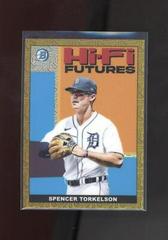 Spencer Torkelson [Gold Refractor Mega Box Mojo] #HIFI-6 Baseball Cards 2022 Bowman Hi Fi Futures Prices