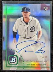 Spencer Torkelson [Refractor] Baseball Cards 2022 Bowman Heritage Chrome Rookie Autographs Prices