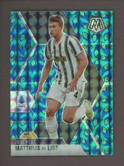 Matthijs de Ligt [Choice Peacock Mosaic] Soccer Cards 2020 Panini Mosaic Serie A Prices