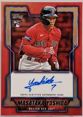 Masataka Yoshida [Gold] Baseball Cards 2023 Topps Japan Edition Autographs Prices