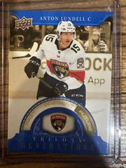 Anton Lundell [Blue] Hockey Cards 2022 Upper Deck Trilogy Generations Prices