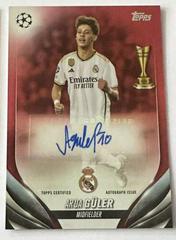 Arda Guler [Red Foilboard] #A-AD Soccer Cards 2023 Topps UEFA Club Autograph Prices