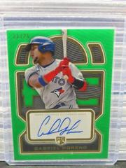Gabriel Moreno [Green] Baseball Cards 2023 Topps Definitive Rookie Autographs Collection Prices
