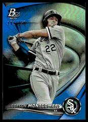 Colson Montgomery [Blue] Baseball Cards 2022 Bowman Platinum Top Prospects Prices