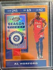 Al Horford [Orange] #18 Basketball Cards 2019 Panini Contenders Optic Prices