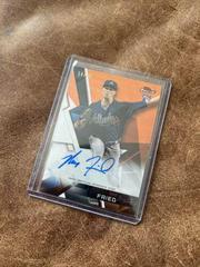 Max Fried [Orange Refractor] #MFR Baseball Cards 2018 Topps Finest Autographs Prices