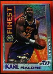 Karl Malone #M12 Basketball Cards 1995 Finest Mystery Prices