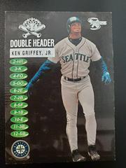 Ken Griffey Jr #8 Baseball Cards 1998 Skybox Dugout Axcess Double Header Prices