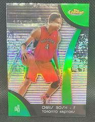 Chris Bosh [Green Refractor] Basketball Cards 2007 Finest Prices