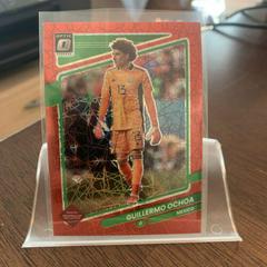 Guillermo Ochoa [Optic Red] #85 Soccer Cards 2021 Panini Donruss Road to Qatar Prices