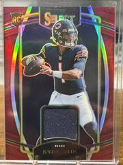 Justin Fields Football Cards 2021 Panini Select Rookie Swatches Prices