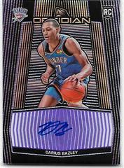 Darius Bazley [Electric Etch Purple] Basketball Cards 2019 Panini Obsidian Rookie Autographs Prices